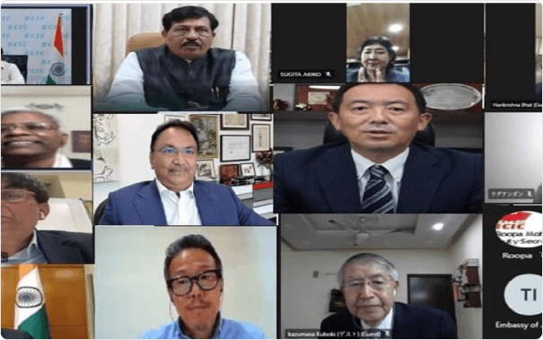 Virtual meeting of Indian Diaspora in Japan