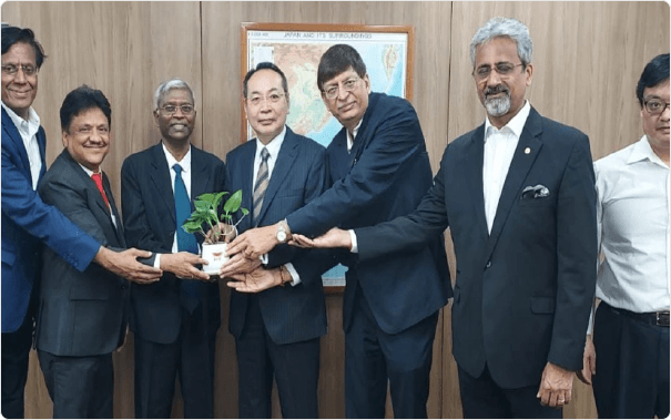 BCIC teams meeting with His Excellency Nakane san